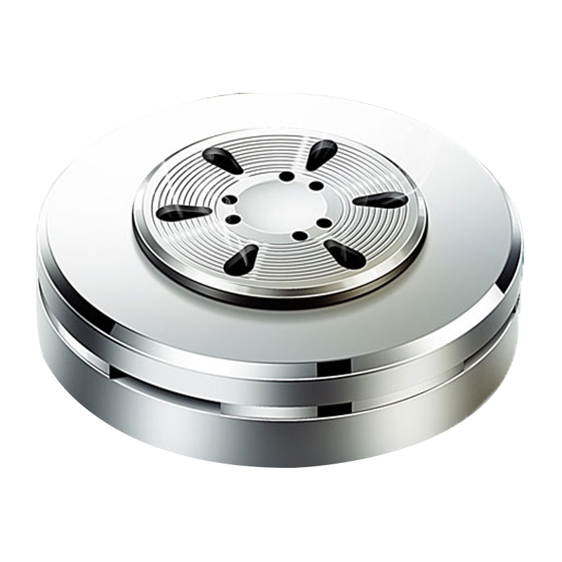 卡维妲创意款车内饰品车载香水座车用香水汽车固体香薰合金香片精油摆件 幸运红-配4个香片