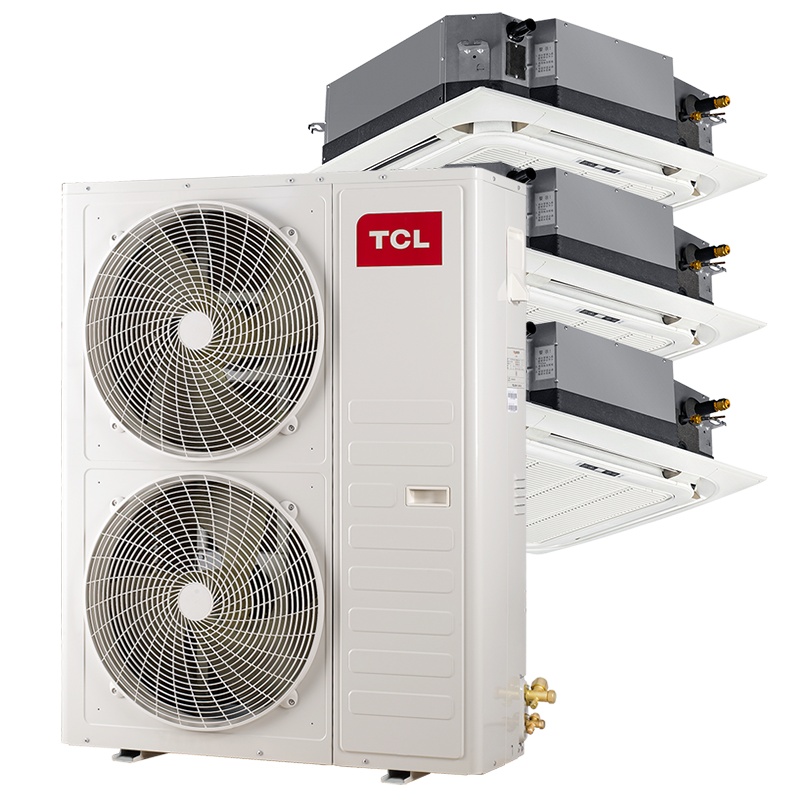 TCL中央空调 10匹一拖三多联机天花机 全直流变频一级能效三菱压缩机 嵌入式冷暖吸顶机 TMV-Vd252W/N1S