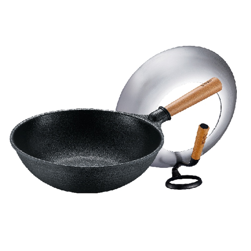 苏泊尔 匠铸不粘无油烟炒锅.可立盖PC30D4