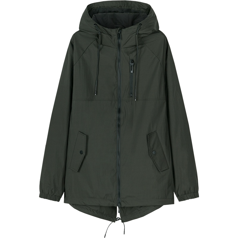 森马男士风衣连帽机能薄外套男春秋款韩版潮流学生男生个性青少年