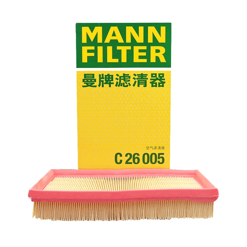 曼牌(MANN)空气滤C26005适配07-09款鸿途 1.1L/1.2L/11-20款荣光 1.5L