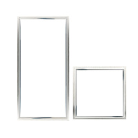 飞莺集成吊顶led平板灯超薄嵌入式铝扣厨房卫生间面板灯300*300