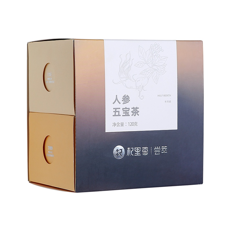 杞里香人参五宝茶枸杞红枣黄精玛咖花茶组合养生茶非桂圆八宝男肾120g