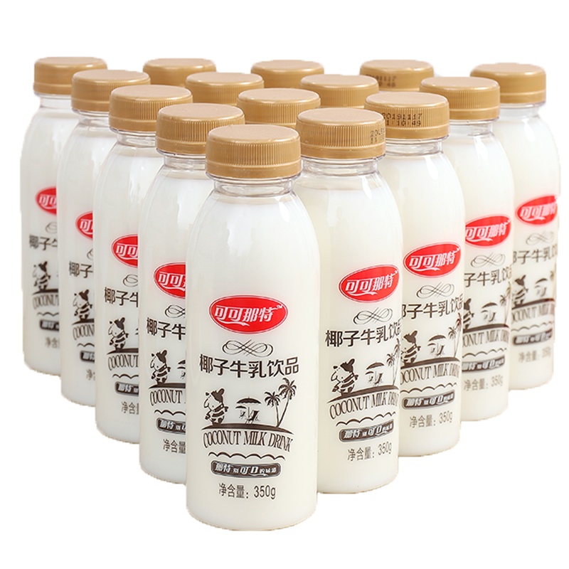 可可那特 椰子牛乳 350ml*15瓶 营养休闲植物蛋白饮品、