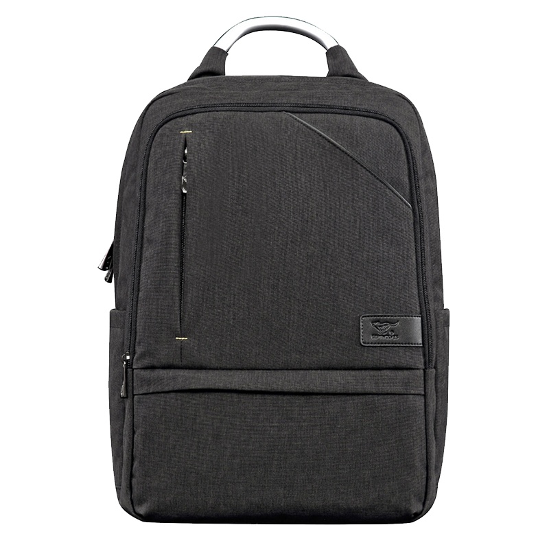 七匹狼商务休闲男士背包减压电脑包运动旅行包潮流双肩包黑色