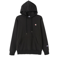Champion 冠军小C刺绣连帽衫春季男士宽松运动卫衣外套情侣卫衣女上衣潮 9040