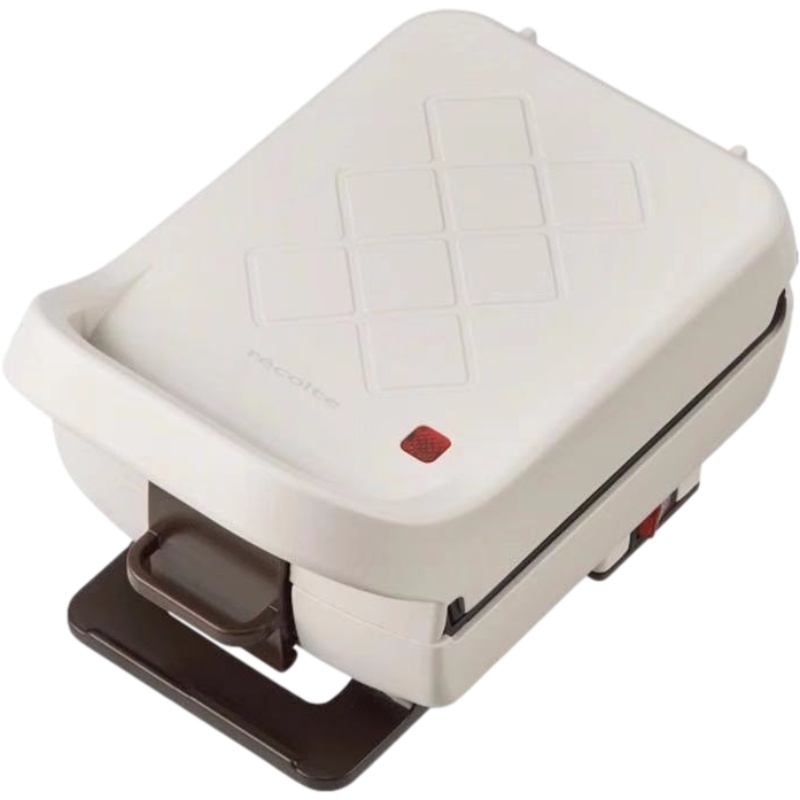 日本丽克特(recolte) 三明治机加厚封边轻食机家用小型厚夹多功能早餐机神器(厚夹暖雾白)