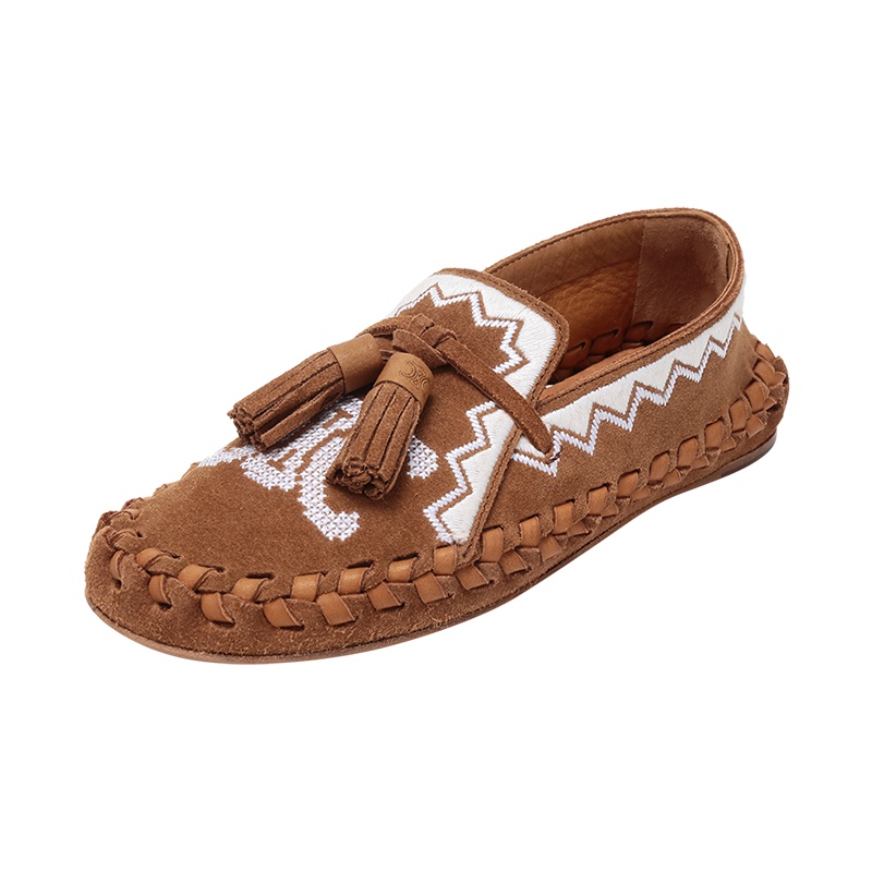 赛琳 CELINE 女士 皮革单鞋平底鞋便鞋342313118C