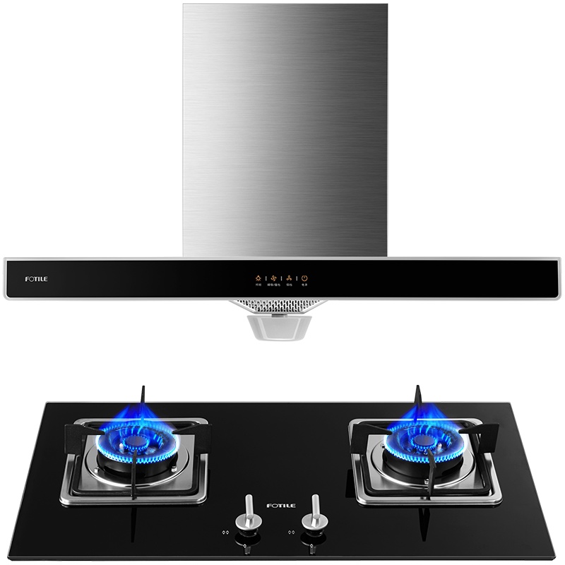 方太(FOTILE)EH35+FD21BE油烟机灶具套装 脱排油烟机抽油烟机家用 欧式吸油烟机燃气灶天然气/液化气