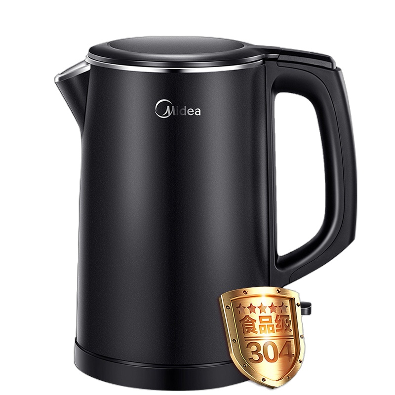 电水壶热水壶电热水壶304不锈钢水壶高温消毒全钢无缝暖水壶开水壶烧水壶 MK-HJ1512d