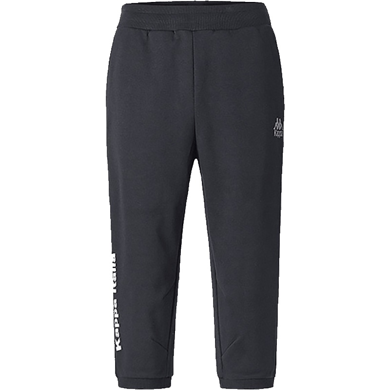 卡帕（Kappa）运动男款七分裤休闲舒适宽松短裤K0912CQ13D