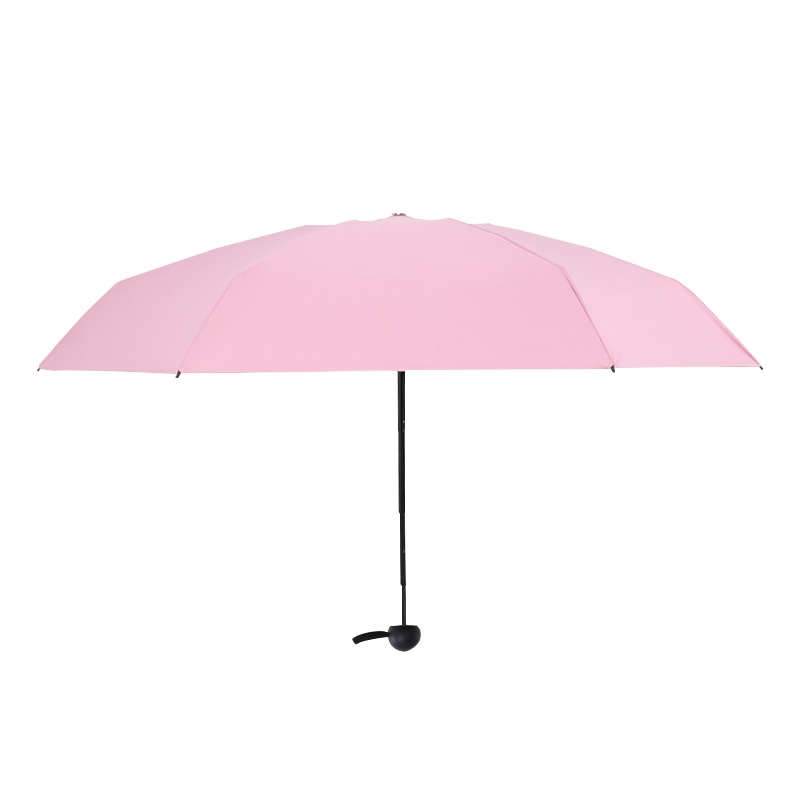 菲诺 Bella贝拉斥染色五折超轻太阳伞黑胶防晒防紫外线小巧便携晴雨两用