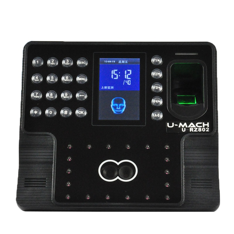 [苏宁自营]优玛仕(U-MACH) U-RZ802 高速U盘人脸指纹考勤机(台)