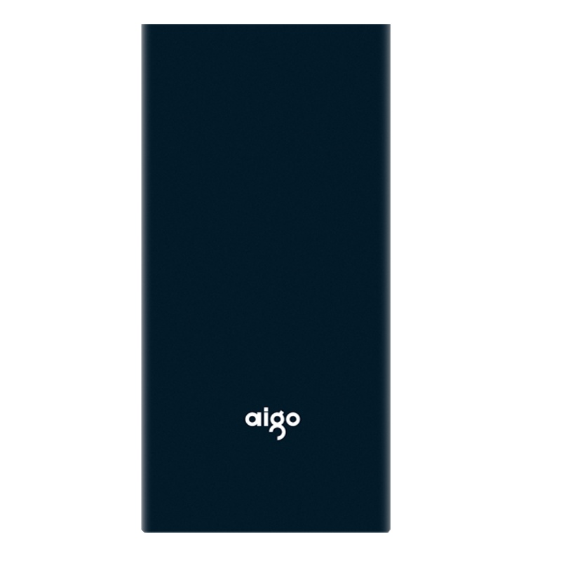 爱国者(aigo)移动电源N10 聚合物锂离子电芯充电宝10000毫安 可为苹果手机充电 苹果安卓通用锖色