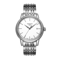 天梭(TISSOT)卡森系列时尚简约休闲商务钢带石英男士手表T085.410.11.011.00