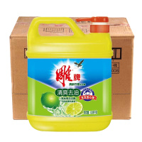 雕牌 4.08kg 清新柠檬洗洁精 清爽去油食品级 4.08kg 5瓶装