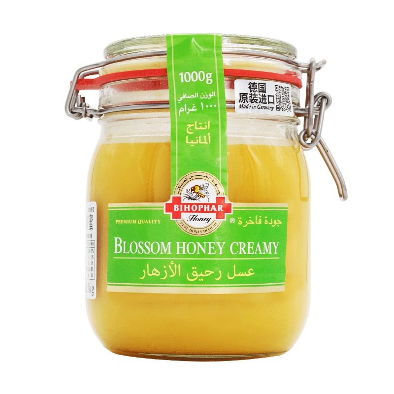 碧欧坊(Bihophar)金黄蜂蜜 1000g (德国原装进口)