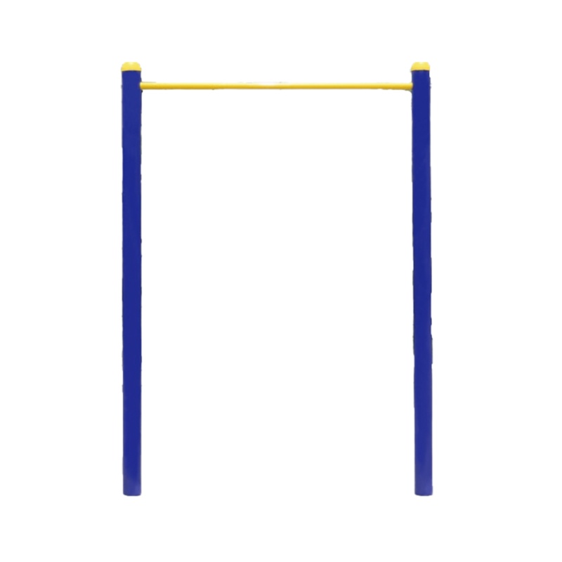 户外健身单杠200*230mm横杆直径28mm(实心管) 竖杆直径114mm 厚度3mm (含安装)混色
