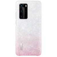 HUAWEI P40 Pro 霞影纱·星钻保护壳(樱花粉)
