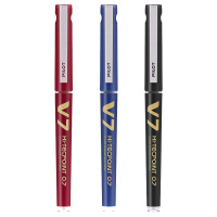 百乐(PILOT)BXC-V5直液式走珠笔 0.5mm中性水笔针管笔签字笔 V5升级版可换墨胆 可更换笔芯