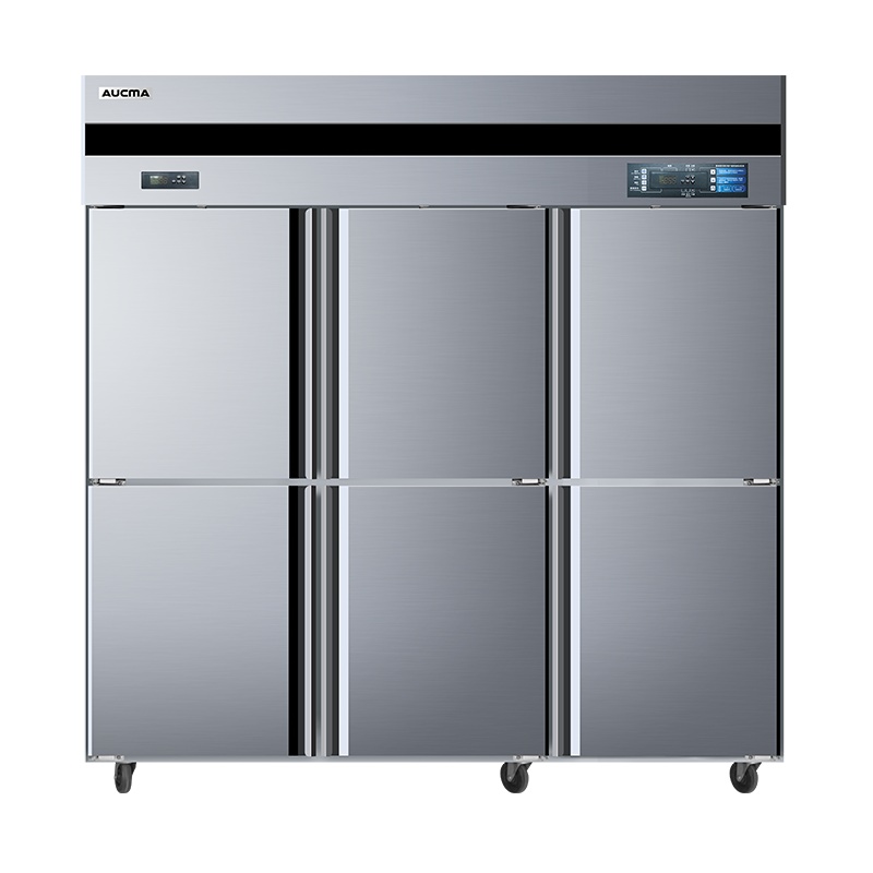 澳柯玛(AUCMA) 厨房冰箱VCF-1390AW 风冷1390升冷藏冷冻双温冰箱大容量冷柜饭店后厨冷藏冷冻展示柜