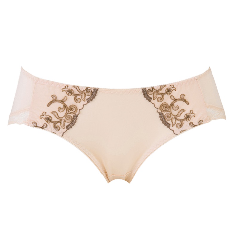 古今刺绣中腰三角内裤女士弹力蕾丝爽滑舒适性感1G205