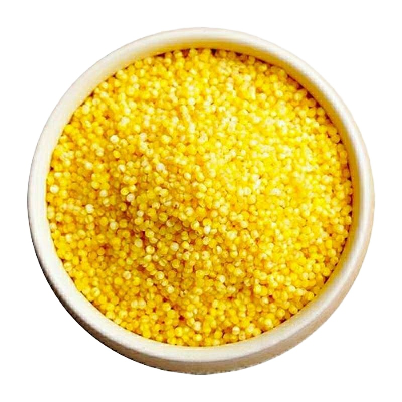 新米黄小米 新食用小黄米月子米宝宝米农家杂粮 黄小米5斤装