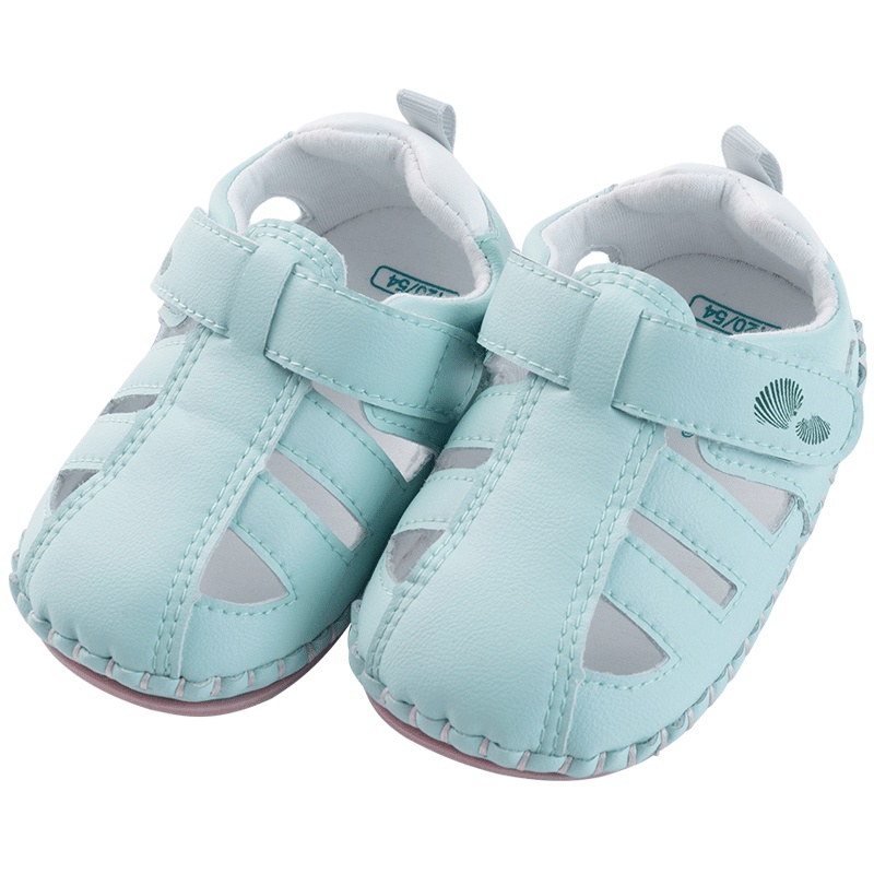 贝贝怡儿童凉鞋夏季新款宝宝透气软底防撞鞋子1-3岁192X109