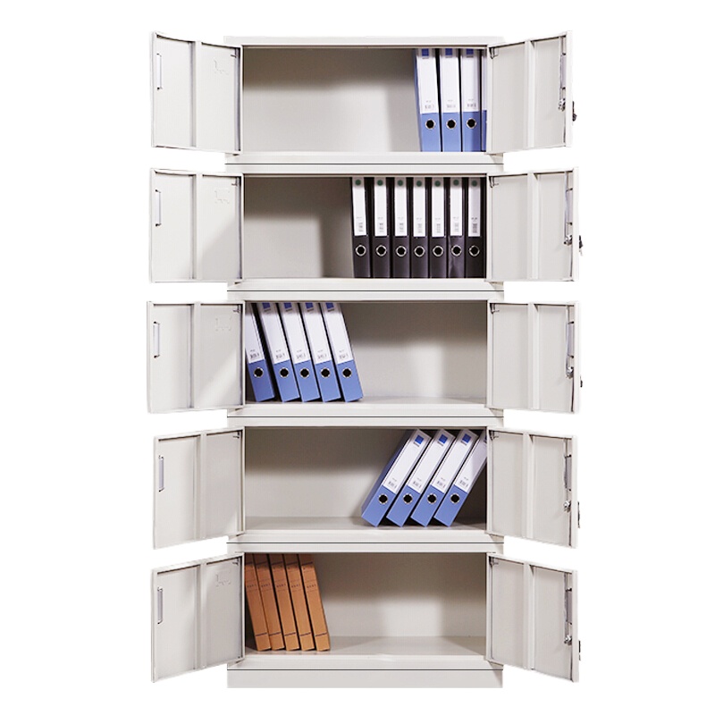 齐心COMIX 对开门5层文件柜1800*850*390