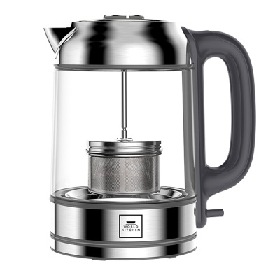 康宁餐具 全玻璃花茶壶1000mL-标准款