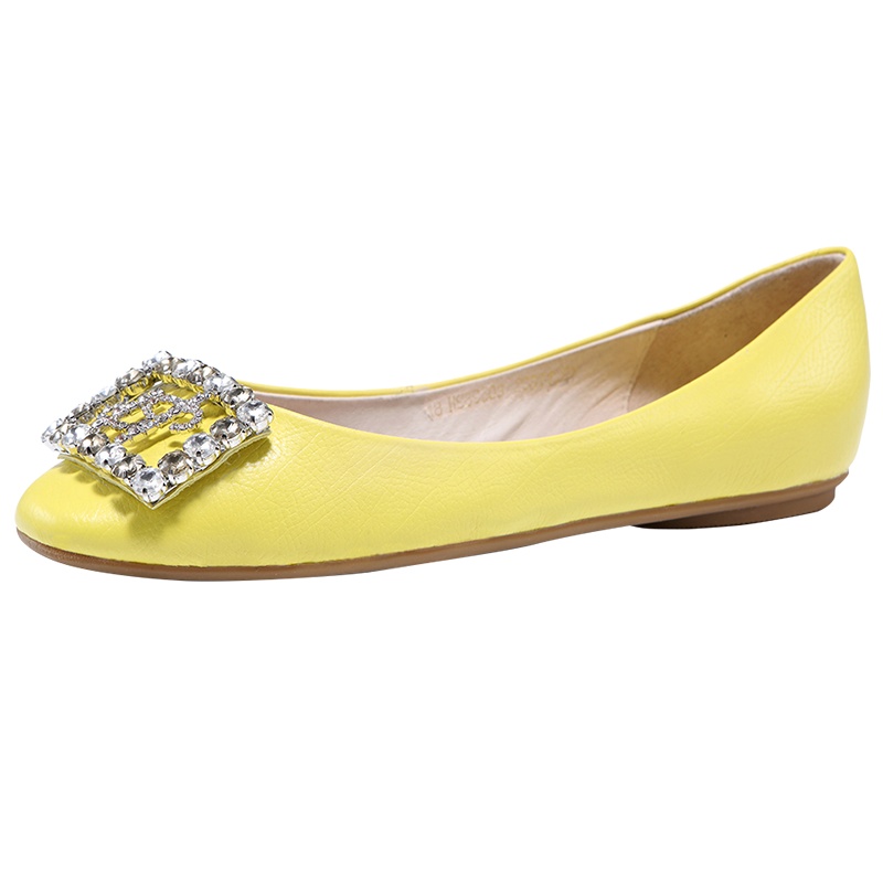 HARSON/哈森 春季水钻平底舒适女鞋HS89603