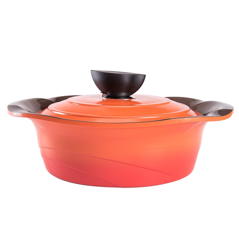 QUEEN SENSE 君圣斯韩国原装进口汤锅家用火锅加厚不粘锅煲汤煮面锅燃气灶电磁炉锅