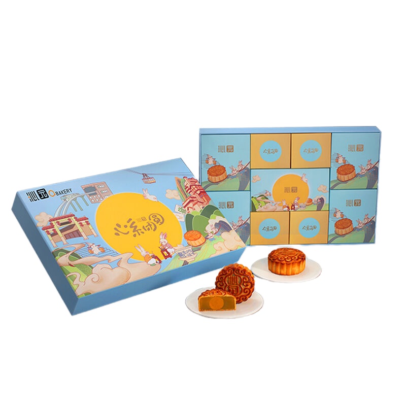 沁园[伴月时光]月饼礼盒