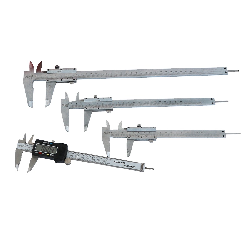 [规格:0-150mm 0.32kg]游标卡尺 电子数显屏200内外径 深度测量精确结实耐用 测量工具卡尺尺子