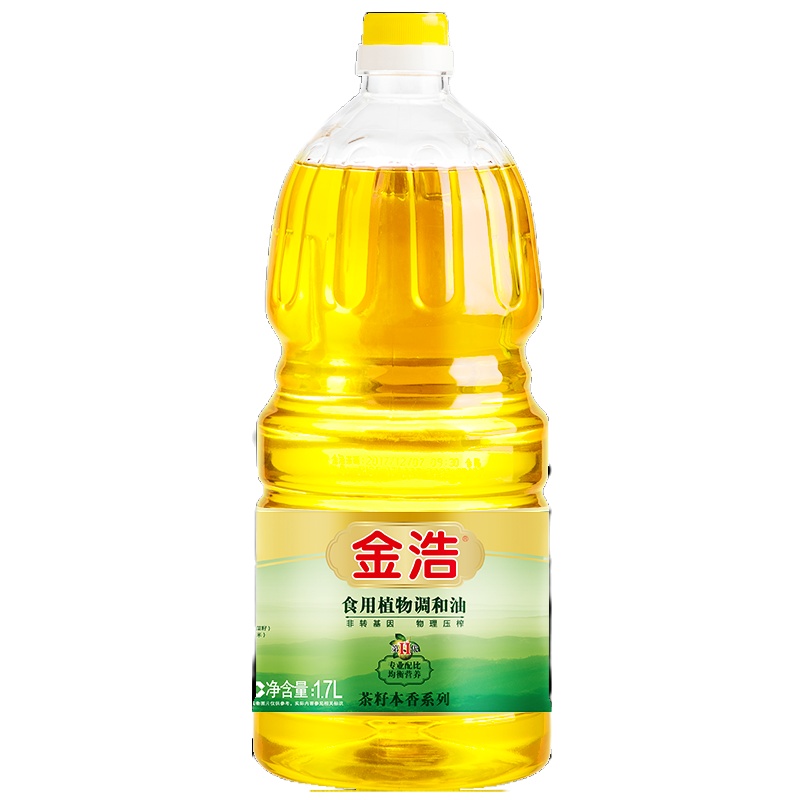 金浩茶籽本香二代食用调和油1.7L*6瓶