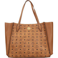 MCM 女士 涂层帆布配皮手提单肩包 MWPAALZ02