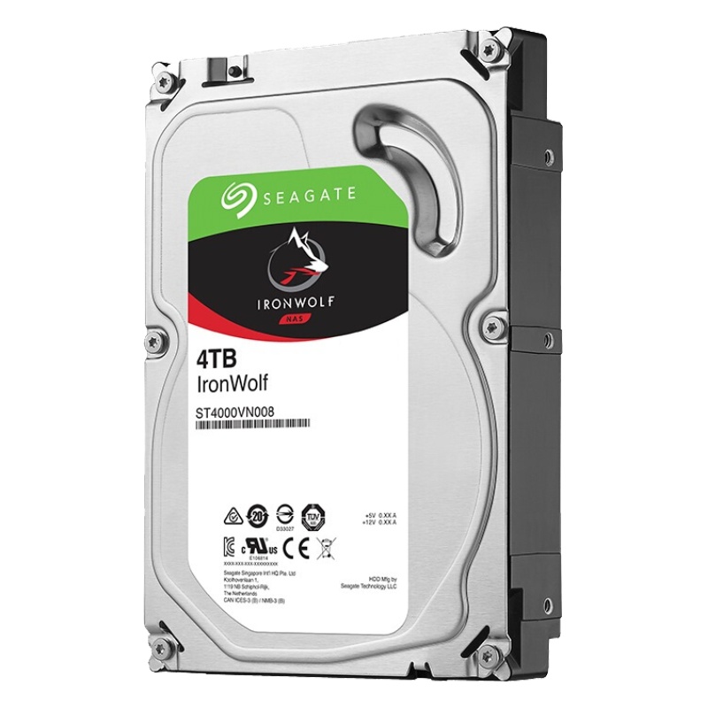 希捷(Seagate) 4TB 64MB 5900转 IronWolf ST4000VN008