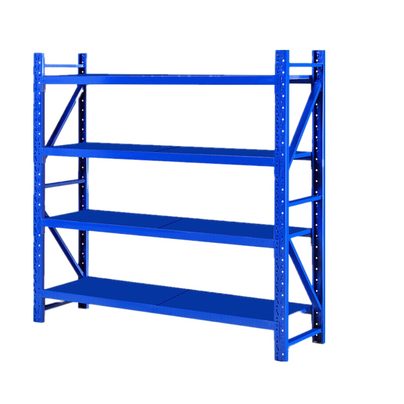 欧宝美仓储货架超市仓库架展示架轻型1.5米四层主架-1