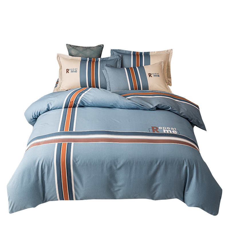 弗切尔珀榕 纯棉加密四件套蓝调系列 （套）