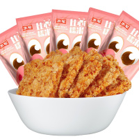 水军 肉松糯米锅巴138gx4袋手工平底锅巴粗粮代餐休闲零食网红小吃