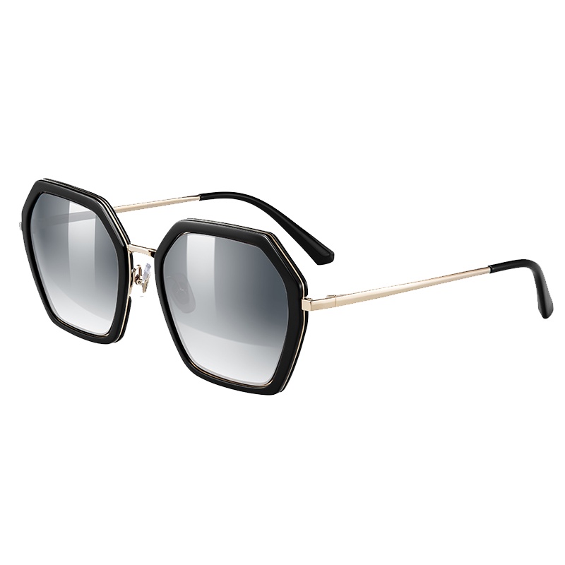 海伦凯勒 新款太阳镜女时尚圆脸潮女士偏光墨镜 H8631