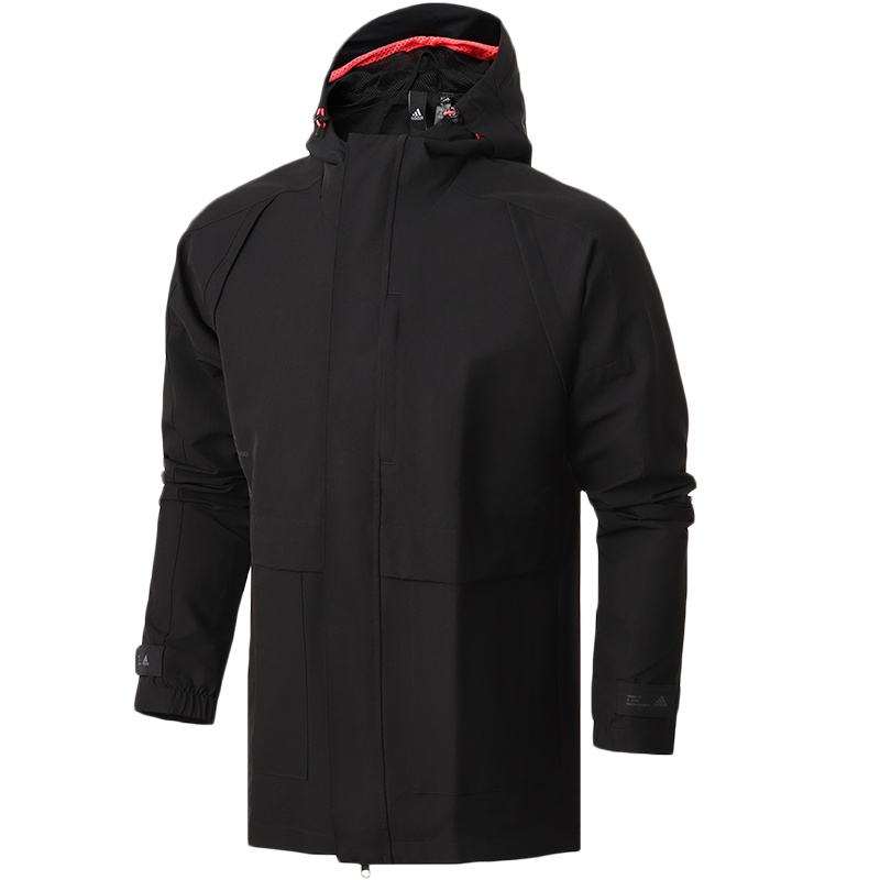 阿迪达斯男服外套夹克TH PARKAR工装休闲运动服GF4018