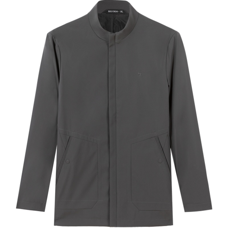 柒牌SEVEN男士休闲外套商务简约立领抗皱