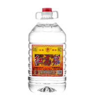 威威天(W) 红高粱酒 5升桶装白酒清香型高度白酒纯粮原浆酿造可泡药酒泡果酒自饮小酌非散装白酒