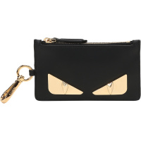 FENDI 男女中性 牛皮革小怪兽卡包卡夹零钱包挂饰 7AR534 SQP