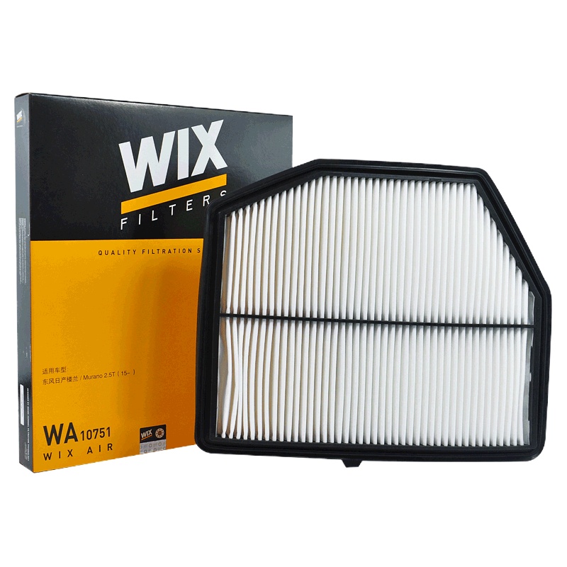 维克斯(WIX)空气滤WA10751适配楼15-17款楼兰 2.5T L4 混动