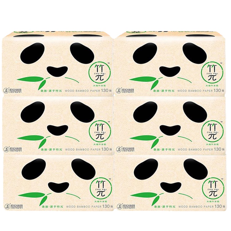 心相印 yjj-ZDT1130-心相印竹π(6包)130抽 单位:件