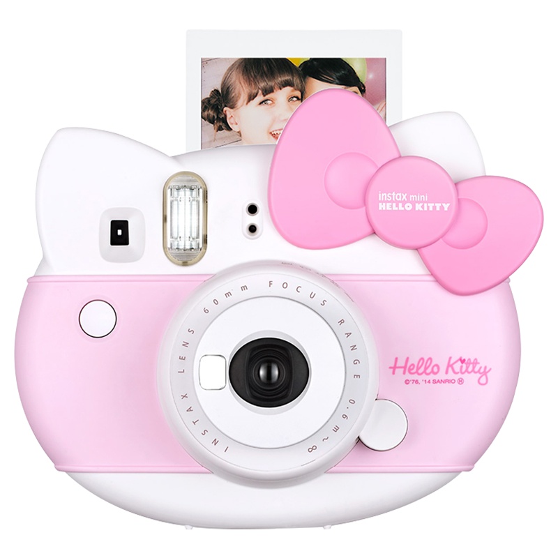 富士(FUJIFILM)INSTAX 拍立得 相机 一次成像 mini kitty 特别定制版 富士小尺寸 粉色胶片相机