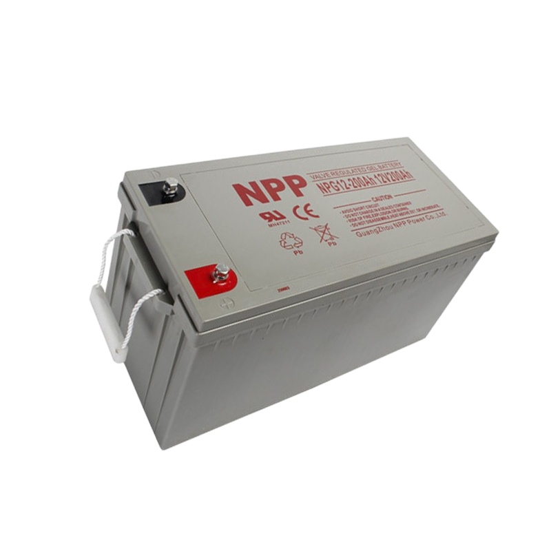 汤浅(YUASA) 耐普NPP蓄电池NPG12-200AH 12V200AH 太阳能免维护蓄电池