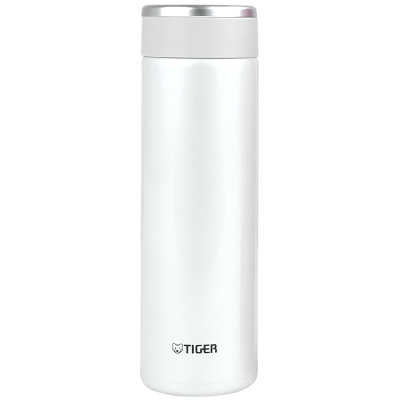 虎牌(tiger)保温杯MMW-A48C白色不锈钢真空直饮杯男女商务办公杯子480ml